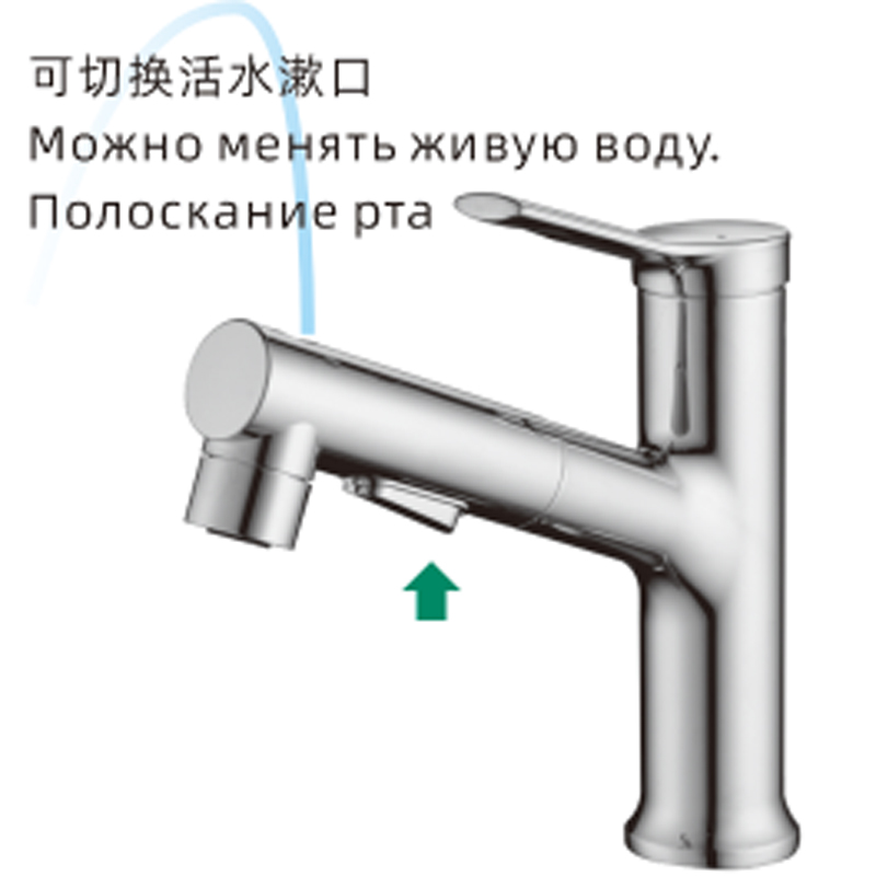 Смеситель для раковины с горячей и холодной водой LT2265